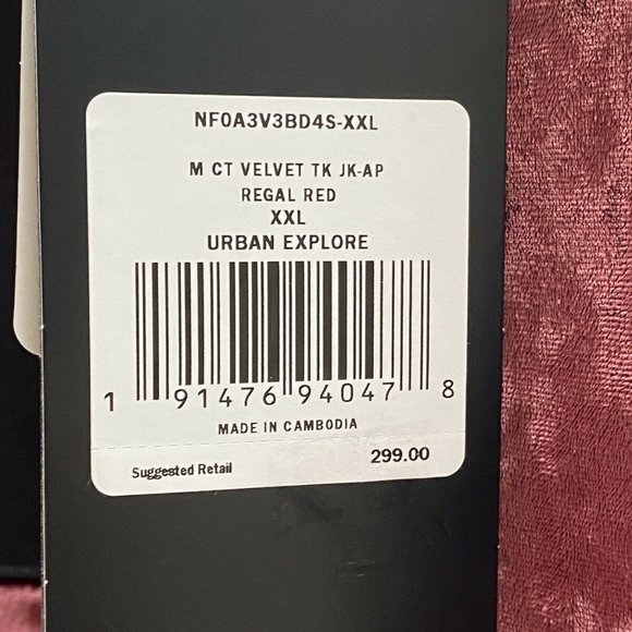 THE NORTH FACE CITY VELVET‎ TRACK JACKET - Picture 12 of 12